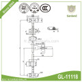 Kits de serrure de porte de la porte GL-11118 de cargaison